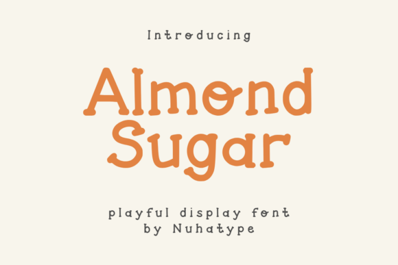 Almond Sugar Font for Elegant Branding