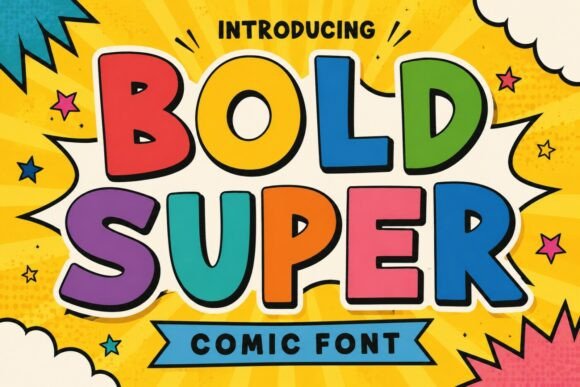 Bold Super Font for Creative Projects