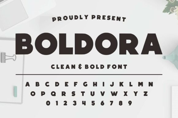 Boldora: A Bold Font for Business
