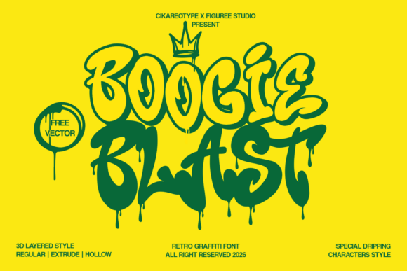 Boogie Blast Font for Bold Web Design
