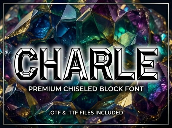 Charle Font: Bold Display Type