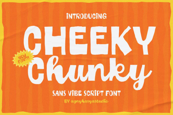 Cheeky Chunky Font for Playful Design