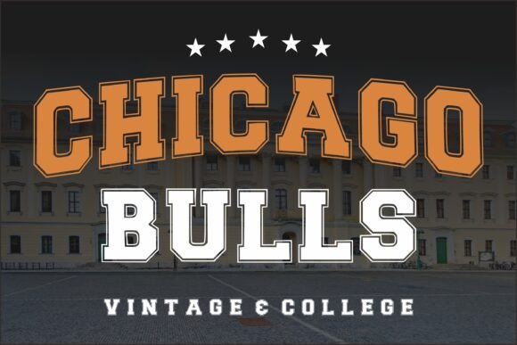 Chicago Bulls Font for Creative Projects