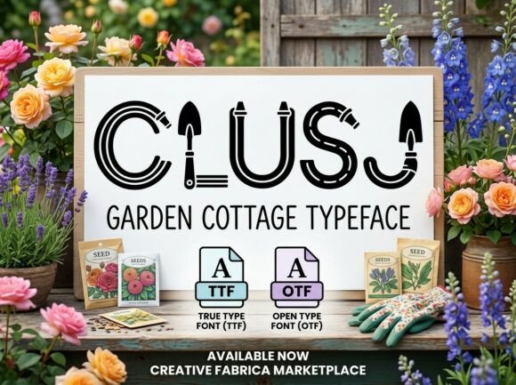 Clusj Font: Bold Display for Digital Impact