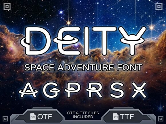 Deity: A Space Adventure Font