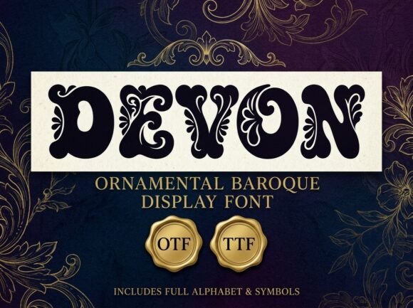 Devon Font: Elegant Display for Business