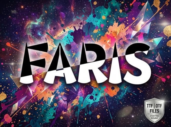 Faris: Bold Display Font for Impactful Design