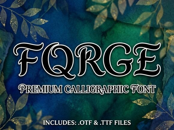 Forge Font for Web Design