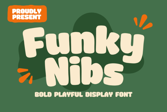 Funky Nibs Font for Creative Projects