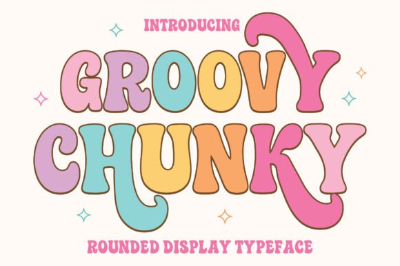 Groovy Chunky Font for Bold Branding