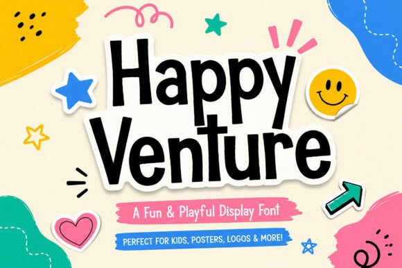 Happy Venture Font for Web Design