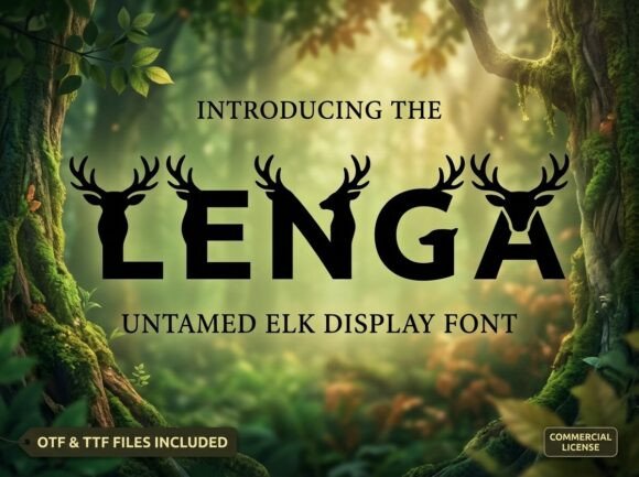 Lenga Font for Bold Web Design