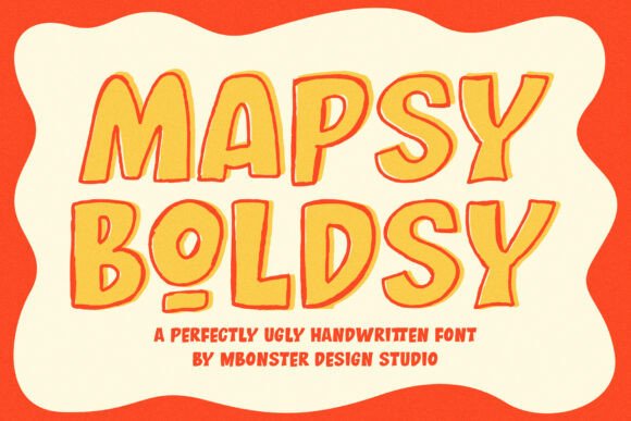 Mapsy Boldsy Font