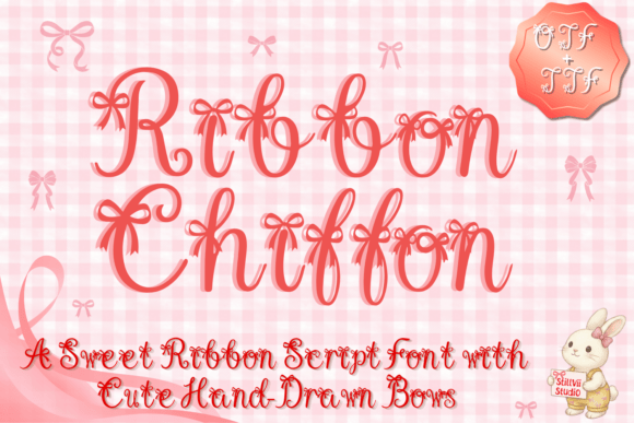 Ribbon Chiffon Font for Web Design