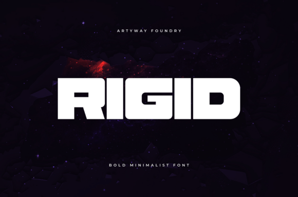 Rigid Font: Bold and Modern