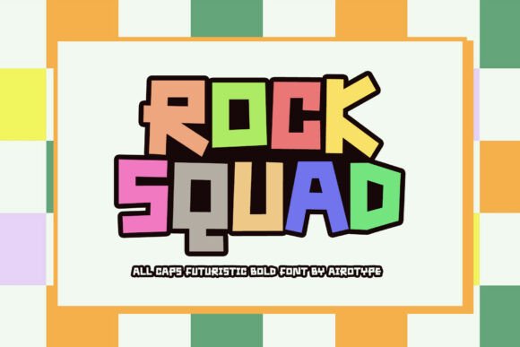Rock Squad Font for Bold Web Design