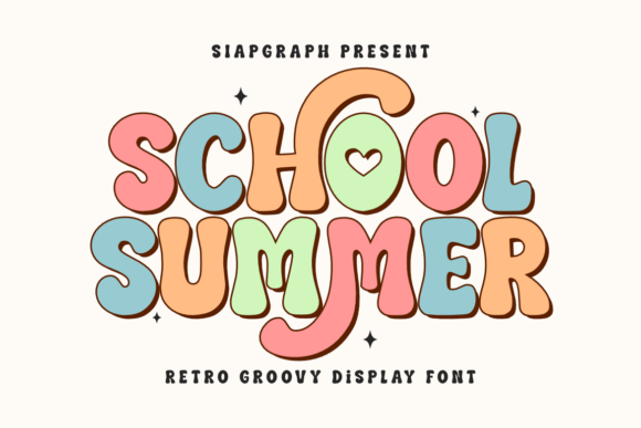 School Summer Font Review