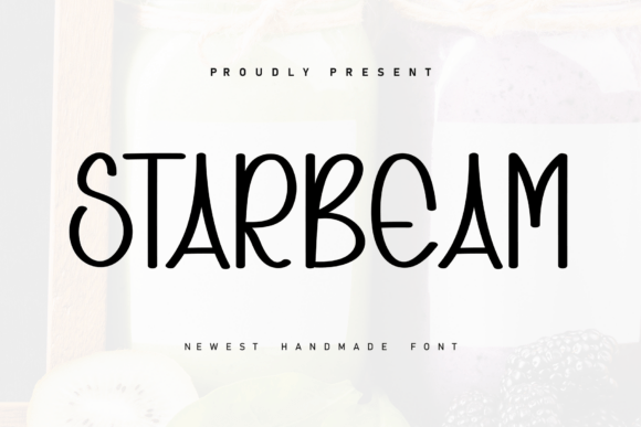 Starbeam Font for Creative Projects