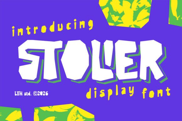 Stolier Font: Bold & Unconventional