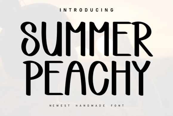 Summer Peachy Font for Elegant Design