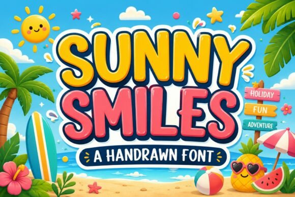 Sunny Smiles Font for Business Branding