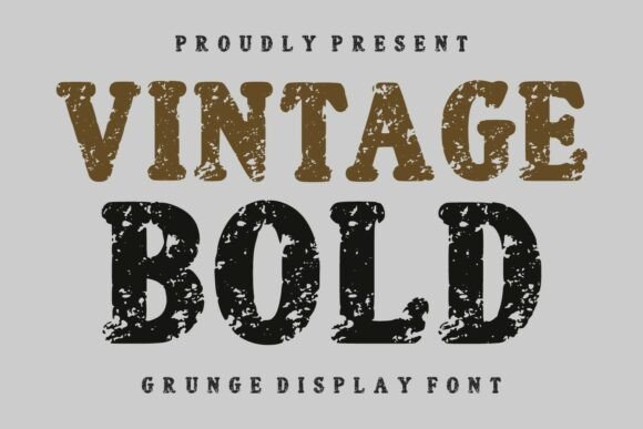 Vintage Bold Font for Bold Design
